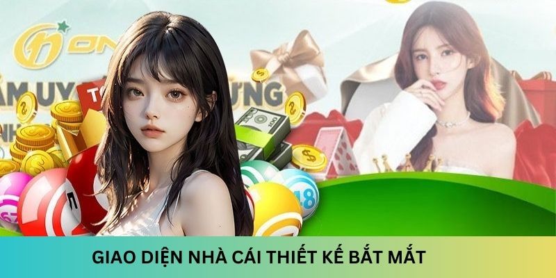 Giao diện nhà cái thiết kế bắt mắt