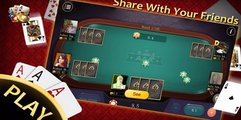 Kinh nghiệm chơi Teen Patti Ấn Độ dễ thắng tiền lớn