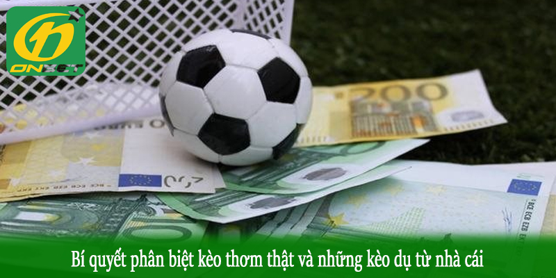 Bí quyết phân biệt kèo thơm thật và những kèo dụ từ nhà cái